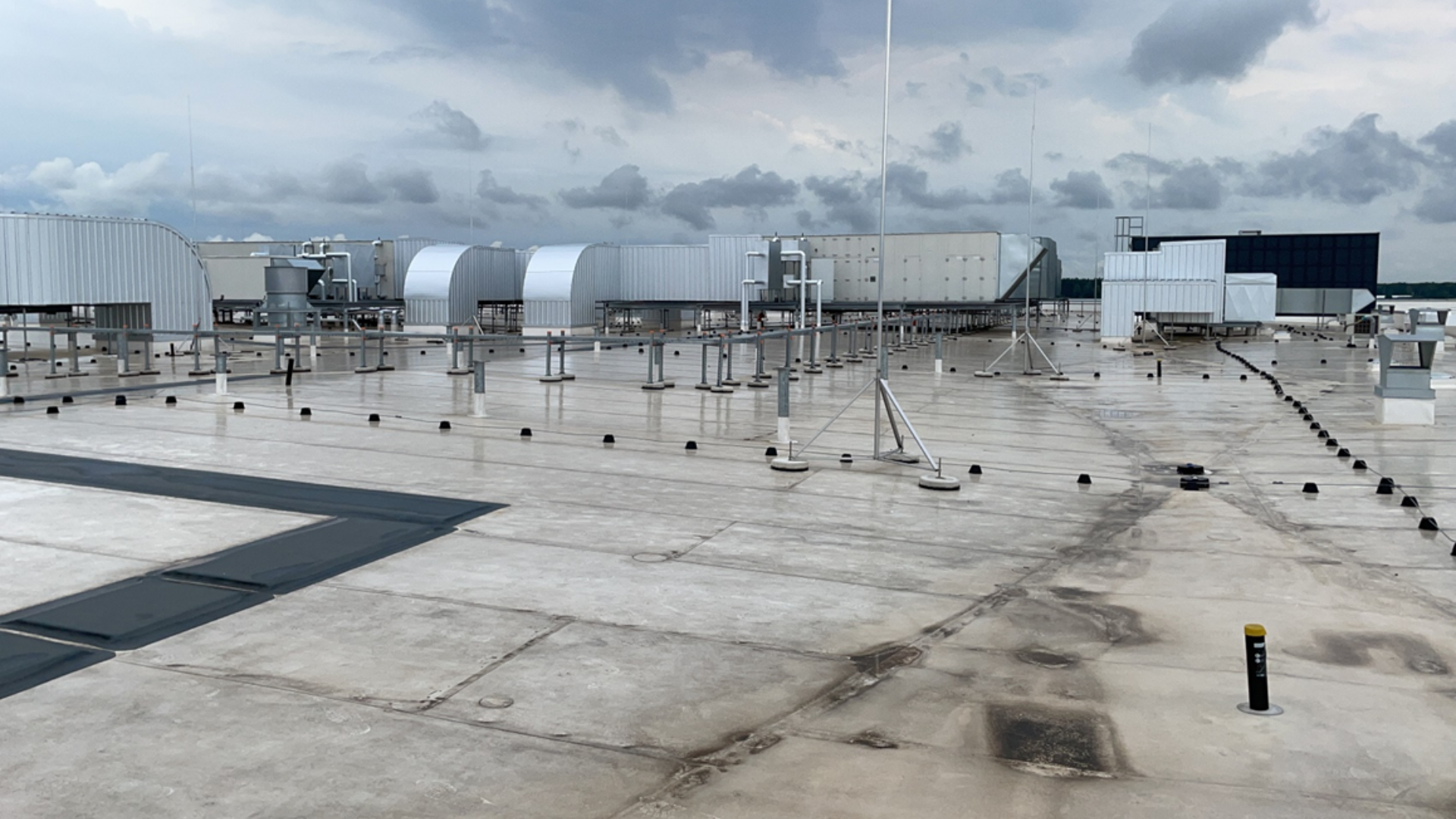 ELD scan showing 320 breach locations found before handover